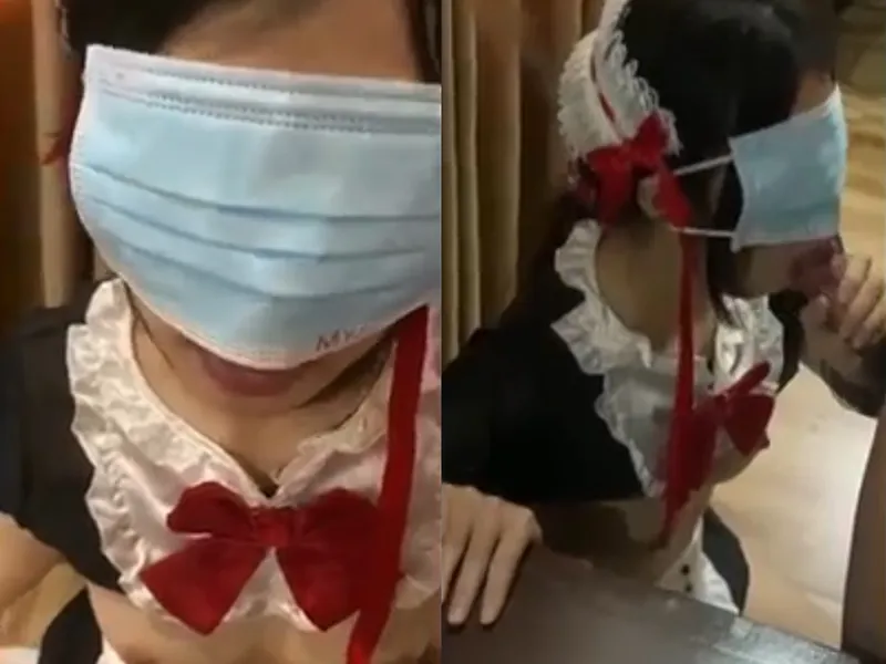 Con ghệ việt dâm cosplay nô lệ liếm mút con cục thịt điêu luyện